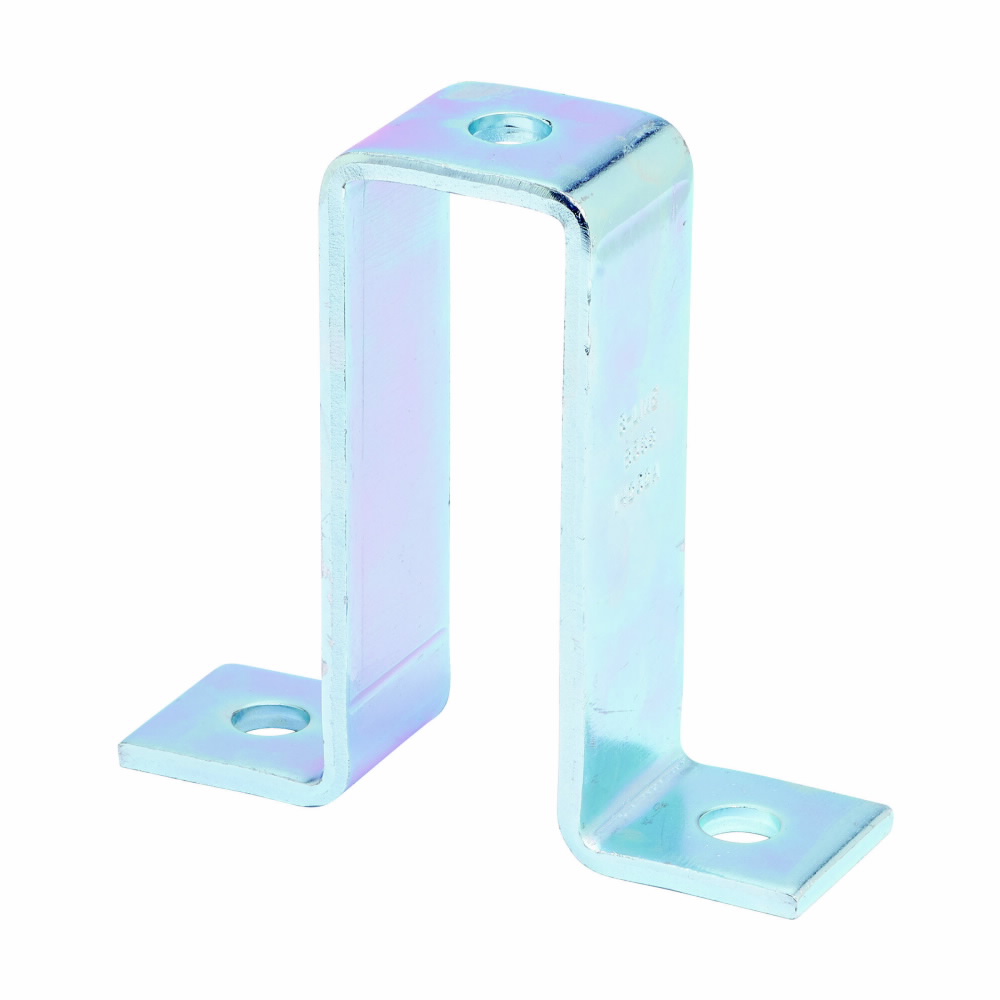 Product image for B-Line B588ZN 3-Hole Zinc Plated U Support