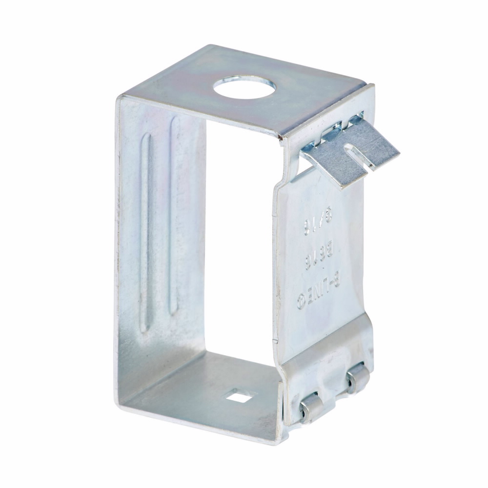 Product image for B-Line B616-9/16ZN 16 Gauge Zinc Plated Fluorescent Channel Hanger