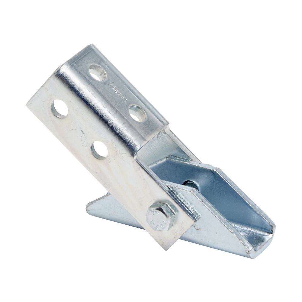 Product image for B-Line B634ZN Zinc Plated Single Channel Adjustable Brace