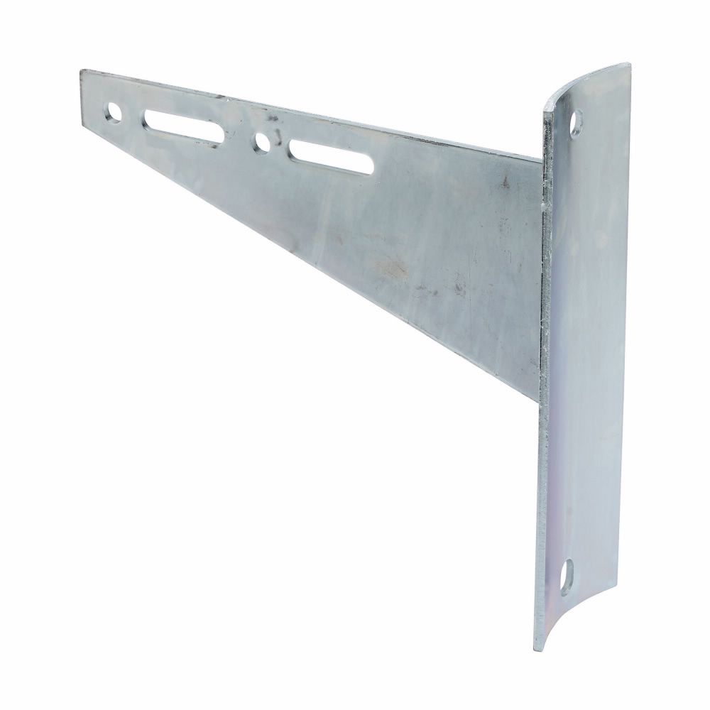 Product image for B-Line Series B816ZN Zinc Plated Utility Pole Bracket