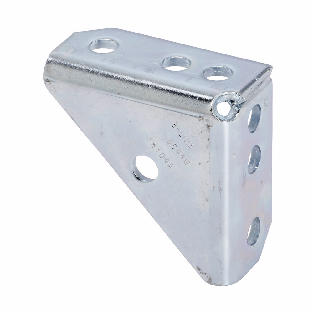 Product image for B-Line B844WZN Welded Zinc Plated Universal Shelf Bracket
