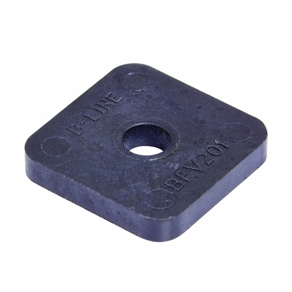 Product image for B-Line BFV201 3/8 Inch Bolt Fiberglass Square Washer