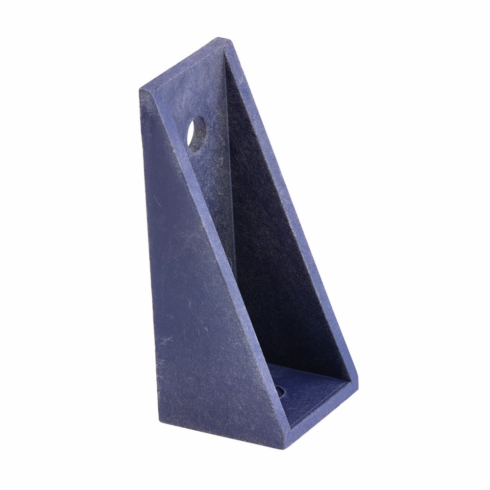 Product image for B-Line BFV371-2G 90 Degree 3-Hole Gussetted Corner Angle Fiberglass