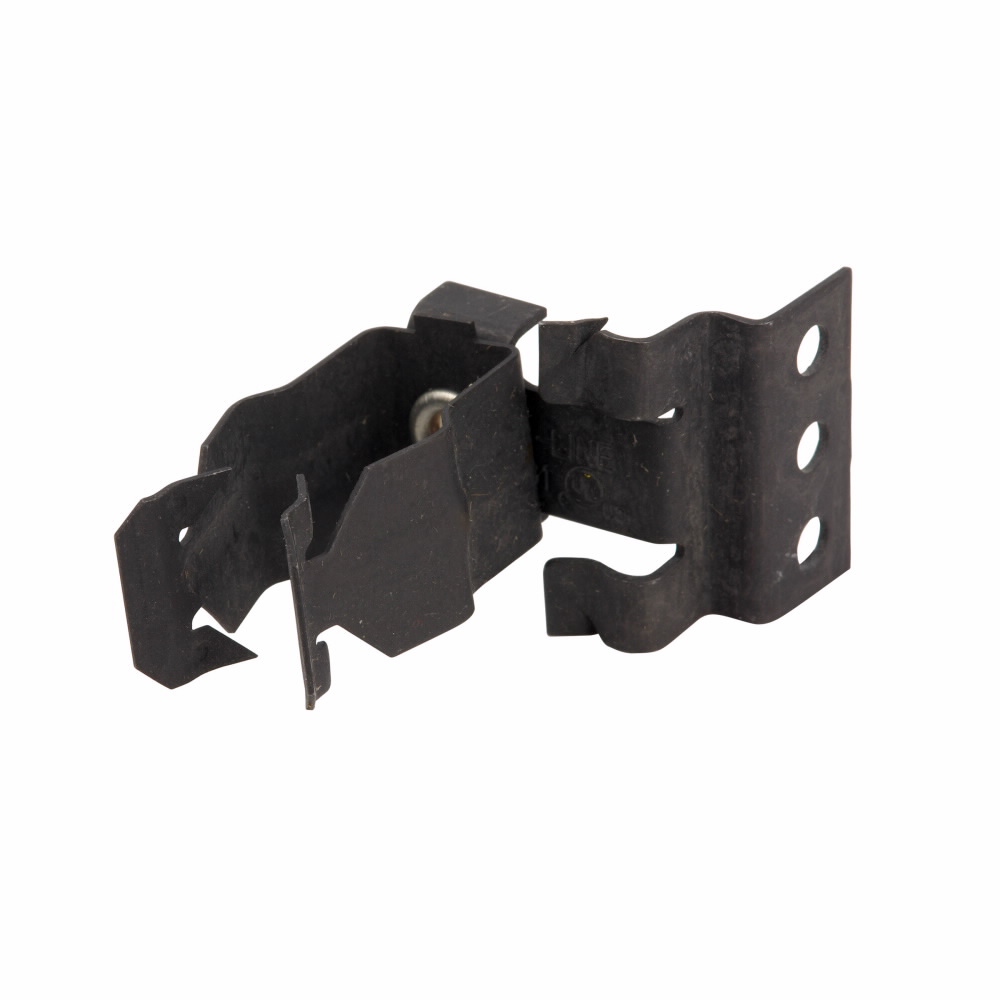 Product image for B-Line BP-12-B1 3/4 Inch EMT 1/2 Inch IMC/Rigid Push-Type Conduit to Stud Fastener