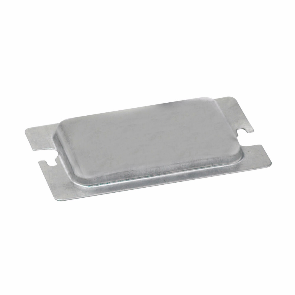 Product image for B-Line BPR1 Metal Protector Plate for One Device Receptacle and GFCI