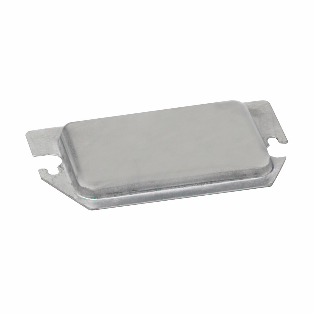 Product image for B-Line BPR2 Metal Protector Plate for Two Device Receptacle and GFCI