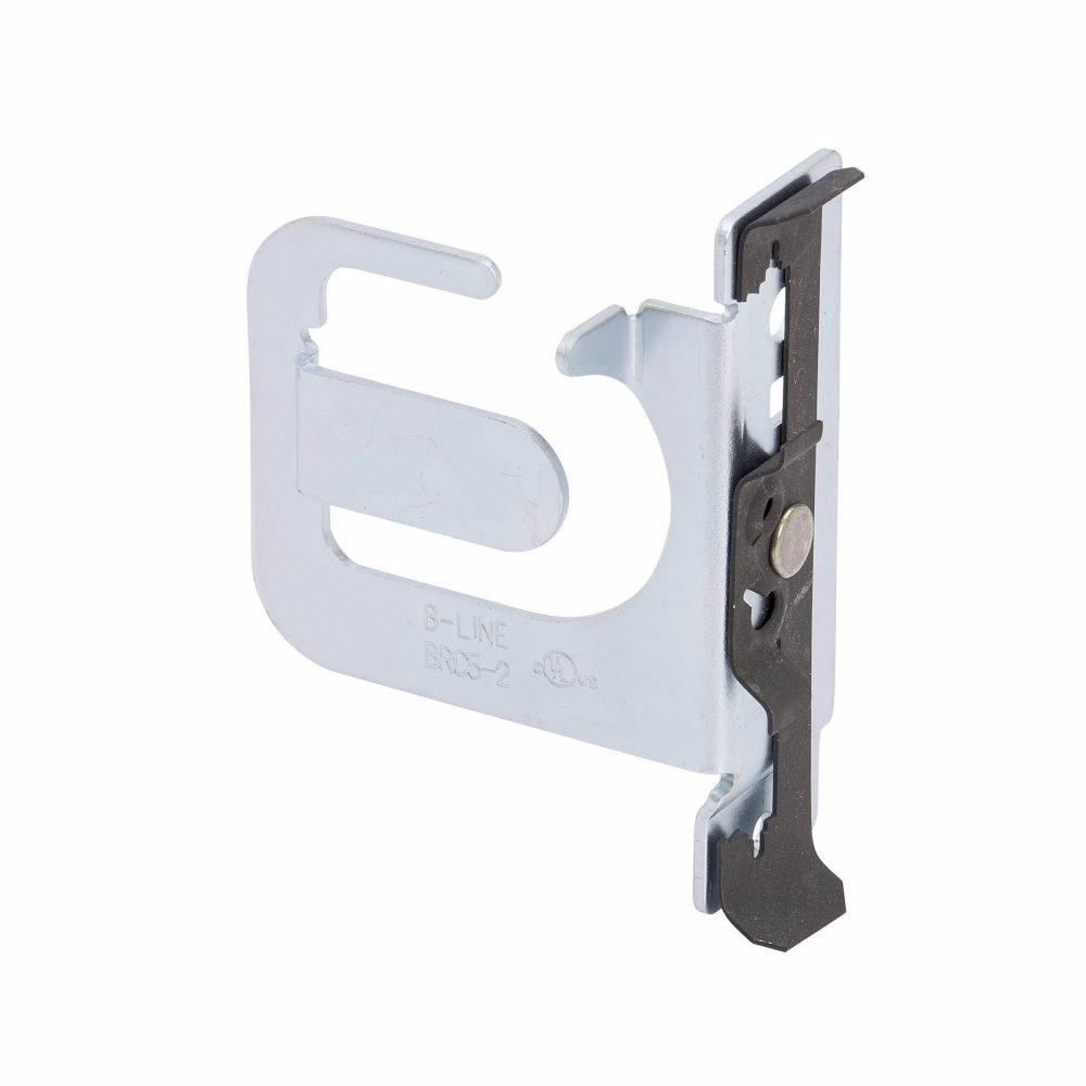 Product image for B-Line BRC52-W2 0.43 to 0.56 Inch 4-Run Zinc Plated Cable Carrier