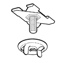 Product image for B-LINE BAX-4-16-32 T-BAR SCISSOR FS