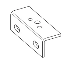 Product image for B-LINE SB211BYZ WALL BRKT, 6", 3/8"