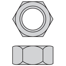 Product image for B-Line 3/8-HN-YZN-BOXED 3/8 HN YZN