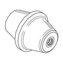 Product image for B-Line SB1157 STAND-OFF ISOLATOR, 5
