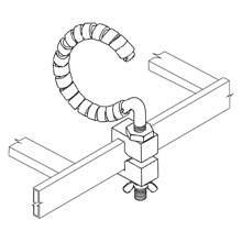 Product image for B-LINE SB116ZN SB116ZN CABLE GUIDE