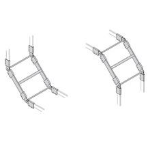 Product image for B-LINE SB212812FB ADJUSTABLE RWAY H