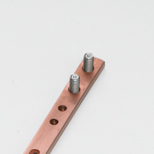 Product image for B-Line SBVB36K 36 Inch Vertical Rack Ground Bar and Hardware Kit