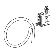 Product image for B-Line BR-32-4T-C1 2 Inch Bridle Ring/Beam Fastener Assembly