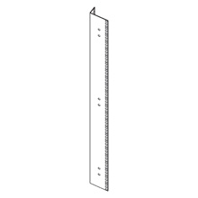 Product image for B-Line ES-72RMA-L NEMA 4, Yellow Zinc, Zinc, Free-standing enclosure accessories, L-shaped rack mounting angles