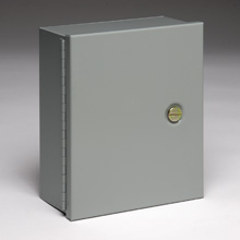 Product image for B-Line N88PP NEMA 1, White powder coated, Enclosure used to mount light-weight components, Steel, Small enclosure flat perforated panel