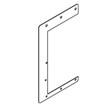 Product image for B-Line 88-12DH Wireway Hanger (drop), NEMA 12, Steel, 8" X 8"