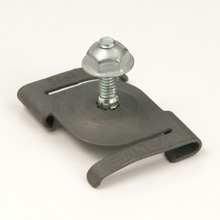 Product image for B-Line Series BA-2-16-7 15/16 x 7/16 Inch Stud Length Black with Pal Nut Twist Fastener