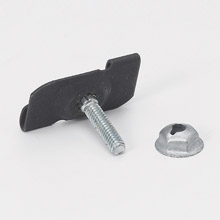 Product image for B-Line Series BA-2-9-7 9/16 Inch T-Bar 7/16 Inch Stud Black Twist Fastener