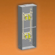 Product image for B-Line VEN10432CGRST NLB 100A 2-POS