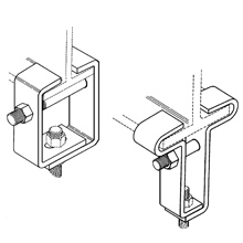 Product image for B-Line B3055-5/8X4PLN STEEL BEAM CL