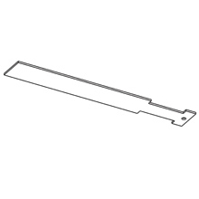 Product image for B-Line B312-15ZN 15 Inch Flange Zinc Plated Retaining Strap