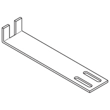 Product image for B-LINE B3364-8GLV RETA""G STRAP, B3036-5/8 & 3/4, 8" LEN, GLVD