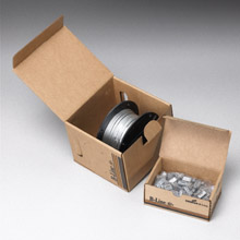 Product image for B-Line BKP20125 Kwikpak Wire Rope and Clamp Kit