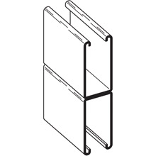 Product image for B-LINE B11A-120GRN CHNL, 3 1/4" X 1