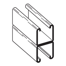 Product image for B-LINE B22A-240SS6 CHNL, 1 5/8" X 1