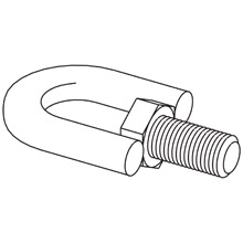 Product image for B-Line B446B-3/8ZN SWIVEL HANGER, M