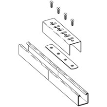 Product image for B-LINE B166-46-52ZN CLVIS SPLICE