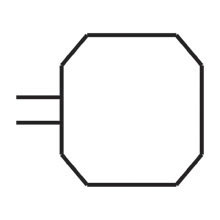 Product image for B-Line B518-1ZN Zinc Plated 1 Channel Connection Kit Universal Junction Box