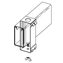 Product image for B-LINE B616S-22A-7/8ZN FIXT HGR