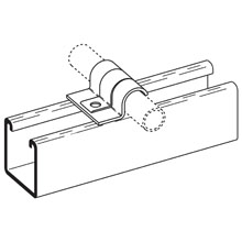 Product image for B-LINE B2089ZN 3/4"-ONE HOLE OD TUB