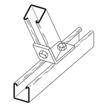 Product image for B-LINE B152ZN TWO HOLE O AGL, 37 1/