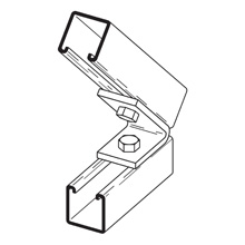 Product image for B-Line B155SS6 TWO HOLE CLOSED ANGL