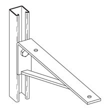 Product image for B-Line Series B189GRN 15 Inch Green Bracket