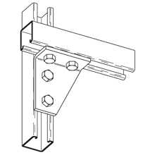 Product image for B-Line B234LGRN FOUR HOLE CORNER GU