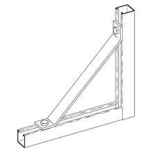 Product image for B-LINE B261-18SS4 2HL KNEE BRACE