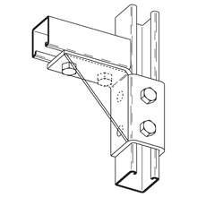 Product image for B-Line B274LSS4 EIGHT HOLE SGL CORN