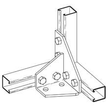 Product image for B-Line B346RZN EIGHT HOLE DOUBLE CO