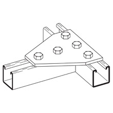 Product image for B-LINE B532GRN FIVE HOLE TEE GUSSET