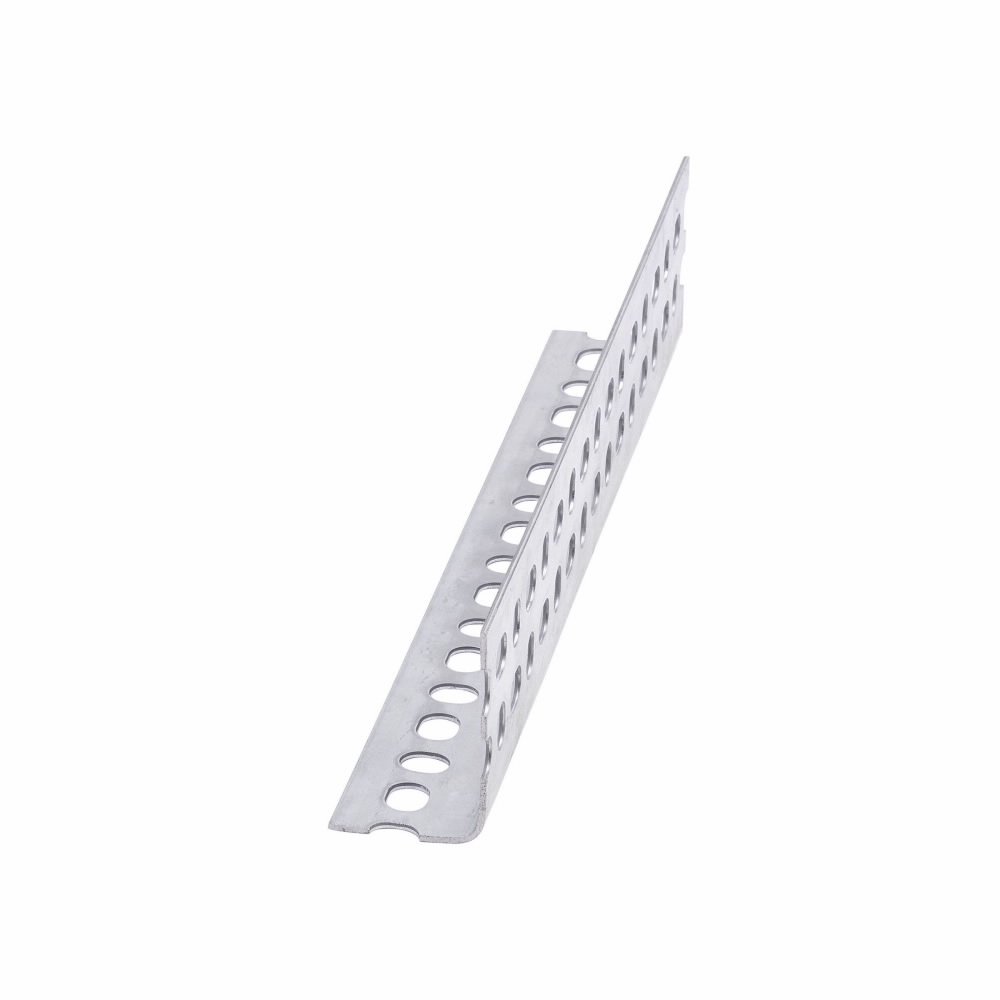 Product image for B-Line SA276ZN144 144 x 1-5/8 x 2-3/8 Inch 14 Gauge Zinc Plated Slotted Angle