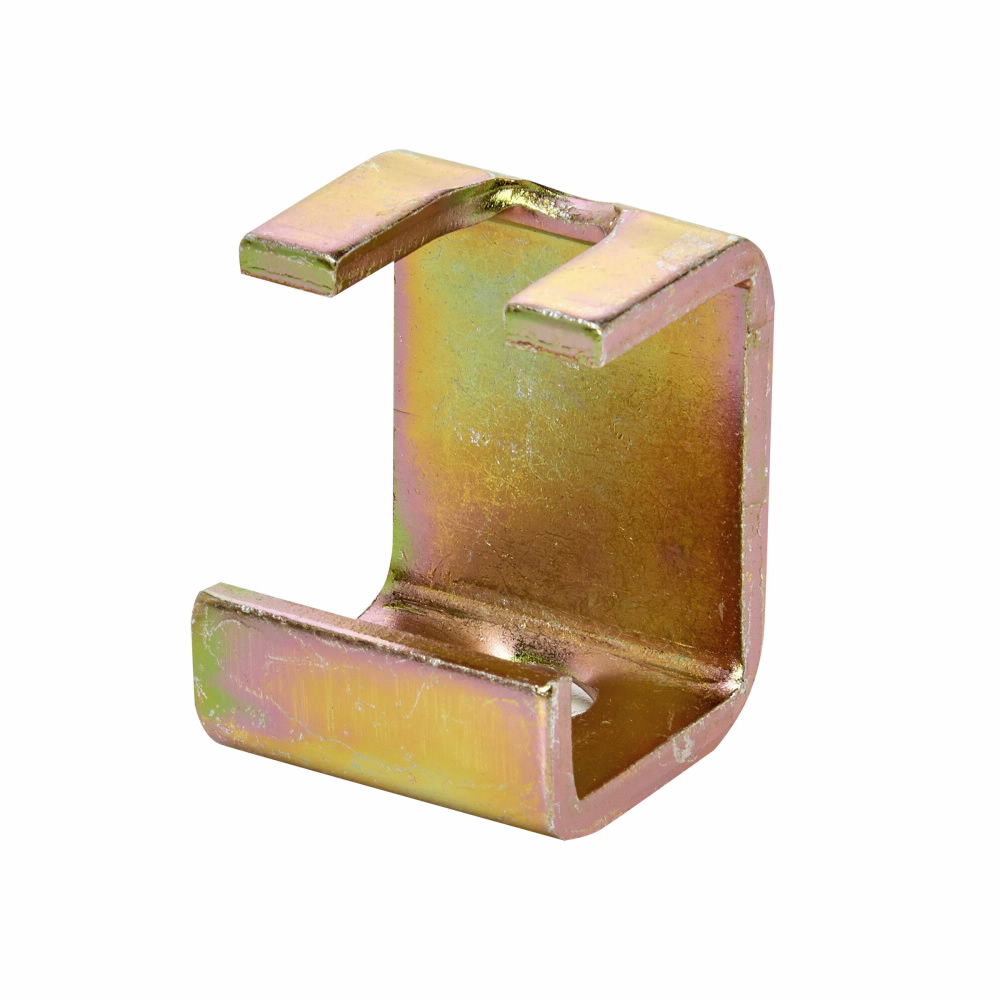 Product image for B-Line SB157BYZ 1-1/2 Inch Yellow Zinc Structural Steel Slotted Runway Support