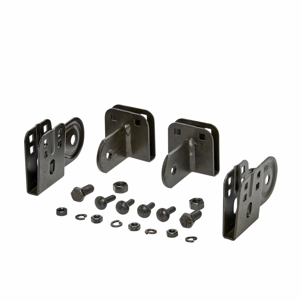 Product image for B-Line SB2111BBZ Black Zinc Adjustable Side Mount Splice Kit