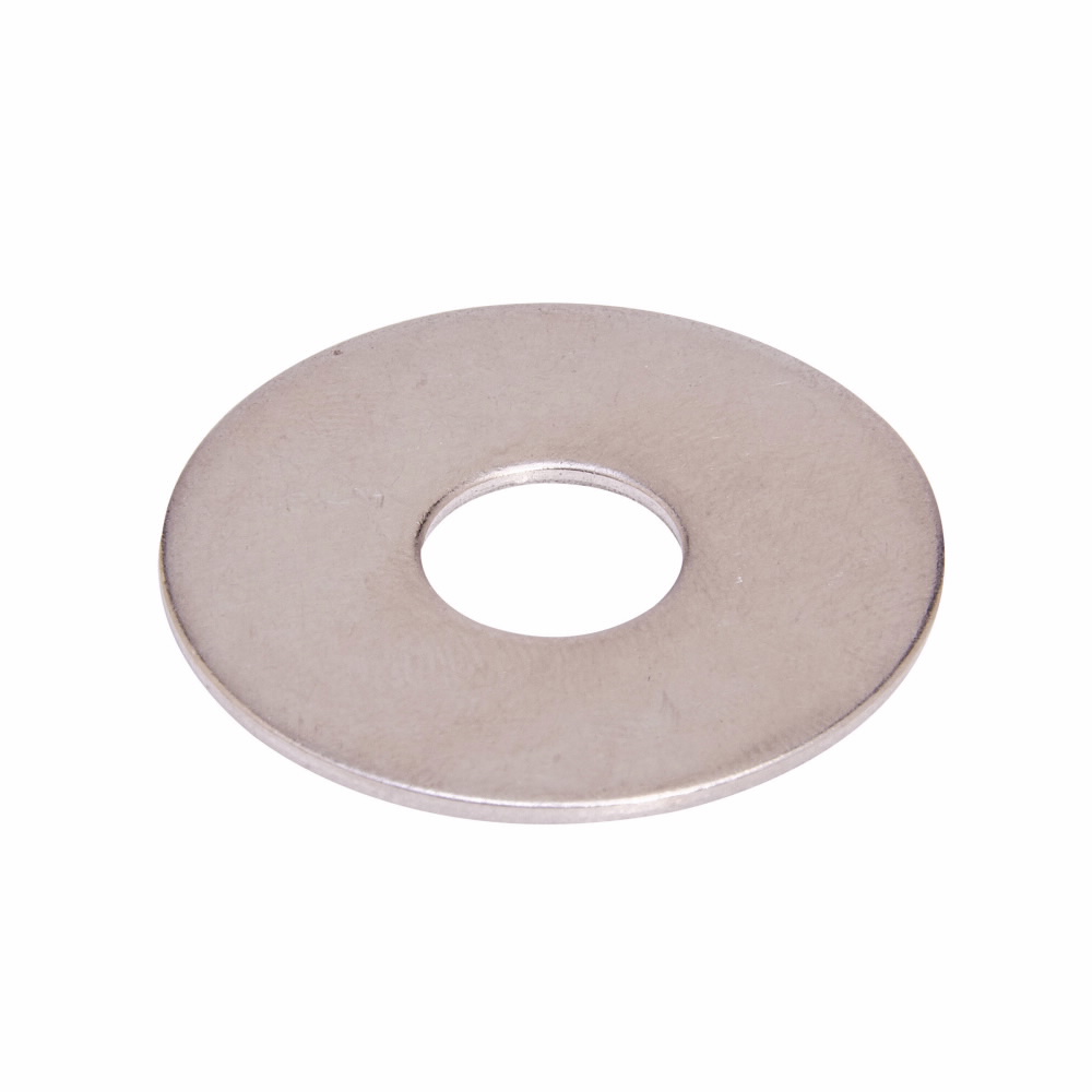 Pack of 12 1/4" X 1" O.D Stainless Steel Fender Washers 