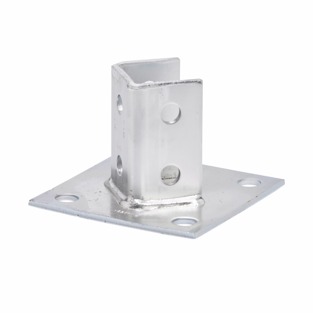 Product image for B-Line 4D280ZN POST BASE 2" X 2" 4