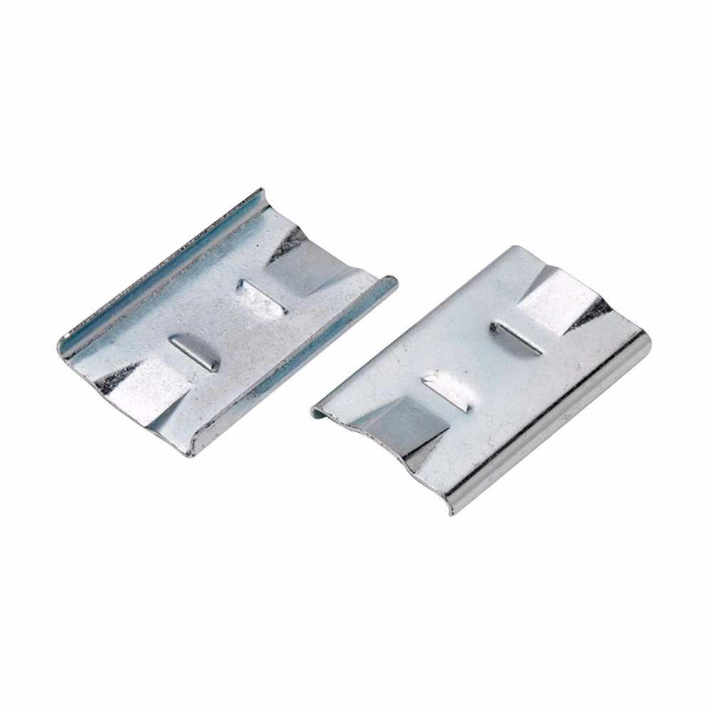 Product image for B-Line 4D5101ZN Zinc Back to Back Snap-On Clamp